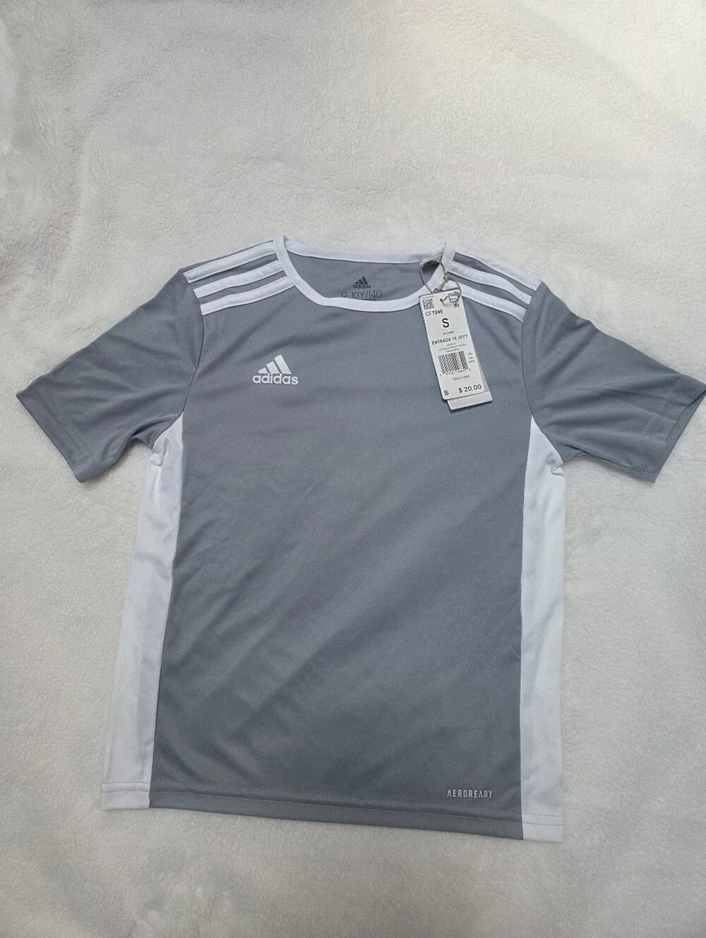 Adidas Gray T-shirt for Boy's
